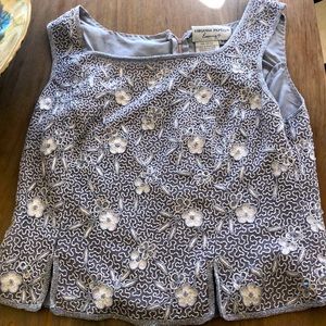 Andriana Papell beautiful sequined evening top 6